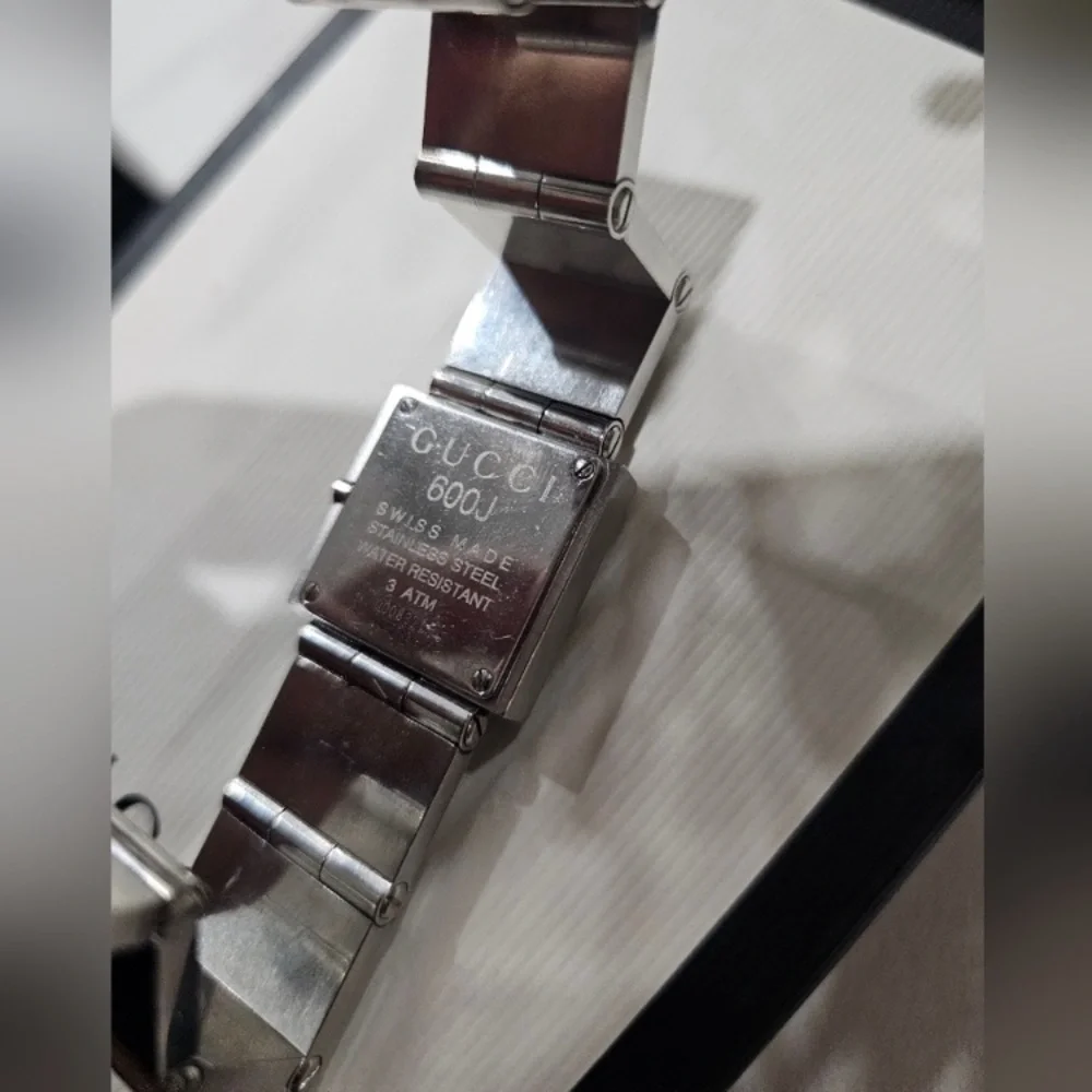 Gucci 600M Unisex Stainless Steel Watch, 20th Century